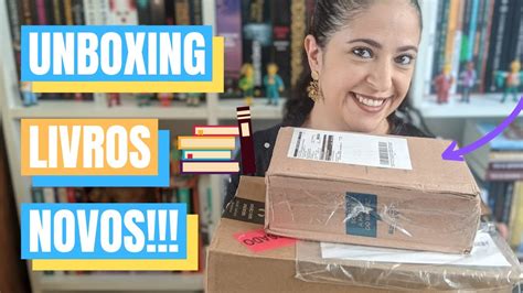 Unboxing Livros Novos Youtube