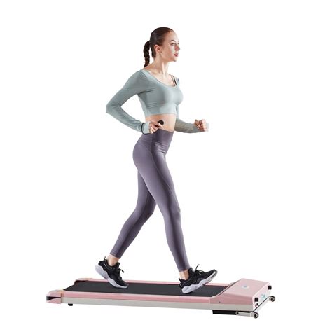 Umay Under Desk Treadmill With Foldable Wheels Portable Walking