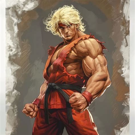 Street Fighter 5: (Ken) by NostalgicSUPERFAN on DeviantArt