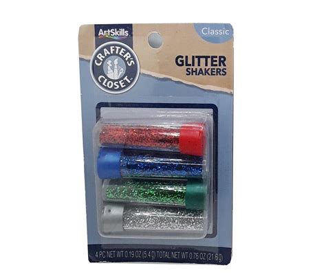 Classic Glitter Shaker Set Assorted Colors ArtSkills Craft Glitter 4