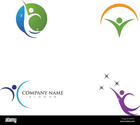 Plantilla De Logotipo Saludable Imagen Vector De Stock Alamy