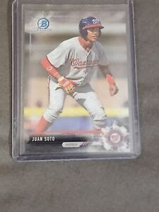 Juan Soto 2017 Bowman Draft BDC 162 Chrome PSA 10 Price Guide Sports