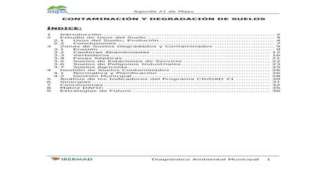 Contaminaci N Y Degradaci N De Suelos Mijas Es Desarrolla La Base