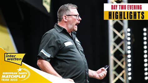 Day Two Evening Highlights 2023 European Darts Matchplay YouTube