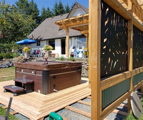 How To Build A Patio For Hot Tub Patio Ideas