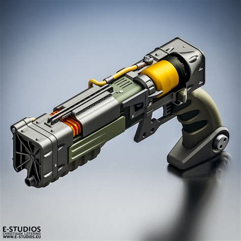 Fallout 4 Laser Pistol 11 Scale Replica By Christiaan Lefering
