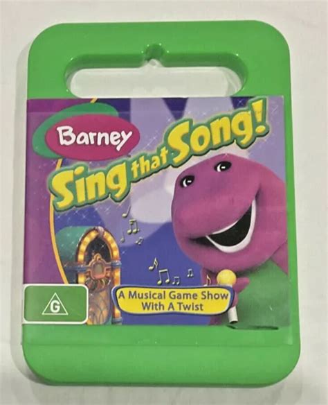 BARNEY - SING That Song DVD - 2007 ABC - Region 4 PAL - Free Postage $12.95 - PicClick AU