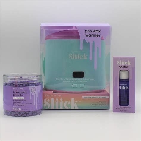 Sliick Salon Perfect Pro Wax Warmer Hard Wax Beads Post Wax Oil