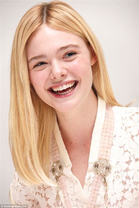 Elle Fanning Lights Up Trumbo Press Conference In Beverly Hills With