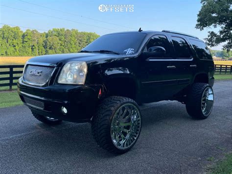 2007 Gmc Yukon Hella Stance 5 Suspension Lift 75 Custom Offsets