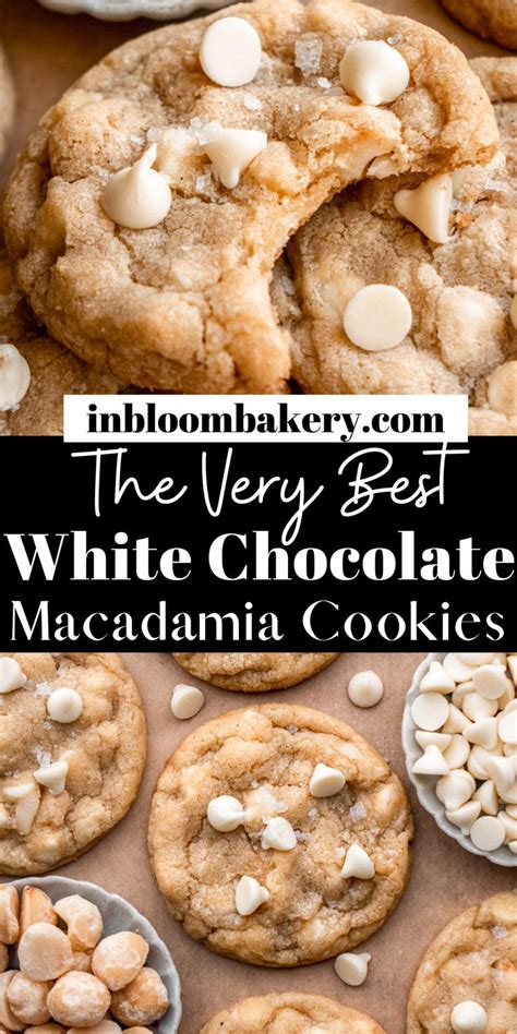 White Chocolate Macadamia Nut Cookies In Bloom Bakery Recipe