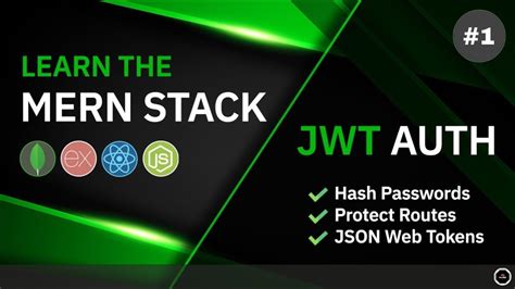 MERN Stack Authentication Tutorial Login Register With JWT Part 1