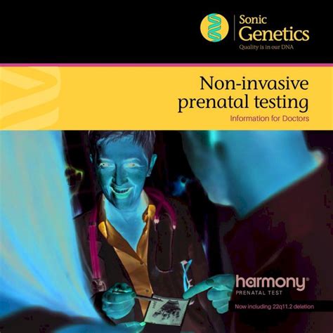 PDF Non Invasive Prenatal Testing Sonic Genetics Non Invasive