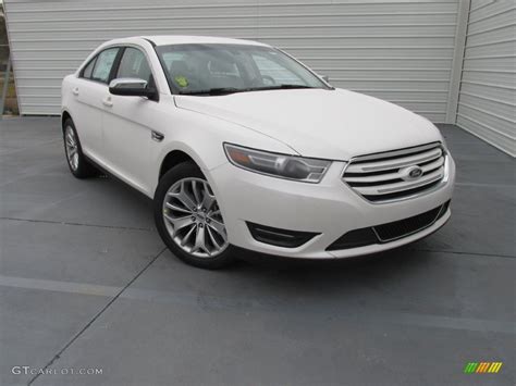 2015 White Platinum Metallic Ford Taurus Limited 110080827 Photo 10