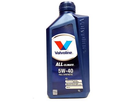 Valvoline Allclimate Diesel C3 5w40 Vw 50501 1l 872278 Za 3707 Zł Z