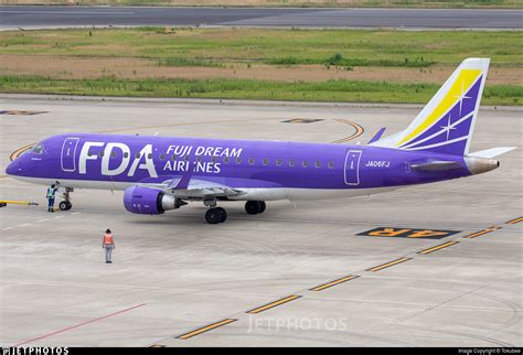 jafj embraer erj  std fuji dream airlines tokubee jetphotos