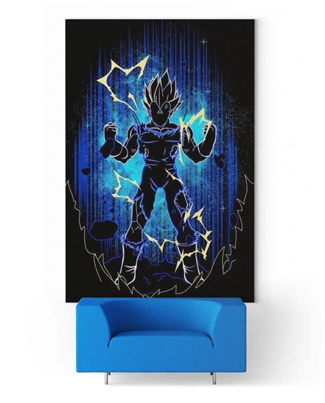 Tableau Dragon Ball Z Vegeta SSJ2 Sangoku Univers