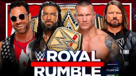 Roman Reigns Vs Randy Orton Vs La Knight Vs Aj Styles Full Match Wwe