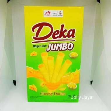 Jual Deka Wafer Roll Jumbo Cheesy Durian Termurah Harga Grosir