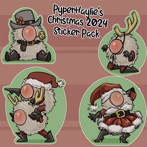 Christmas Sticker Pack 2024 By Pyperhaylie Hentai Foundry