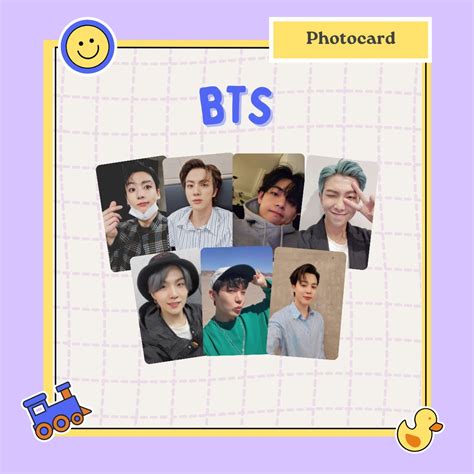 Jual Unofficial Photocard Pc Bts Bangtan Foto Selca Fankit Freebies