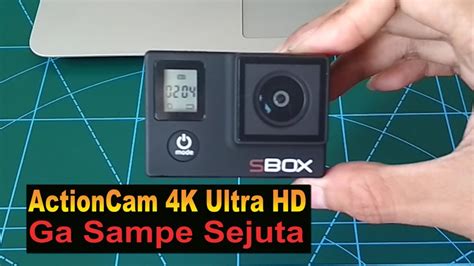 Review Singkat Action Cam Murah Bagus SBOX S One 4K II Action Cam 4k