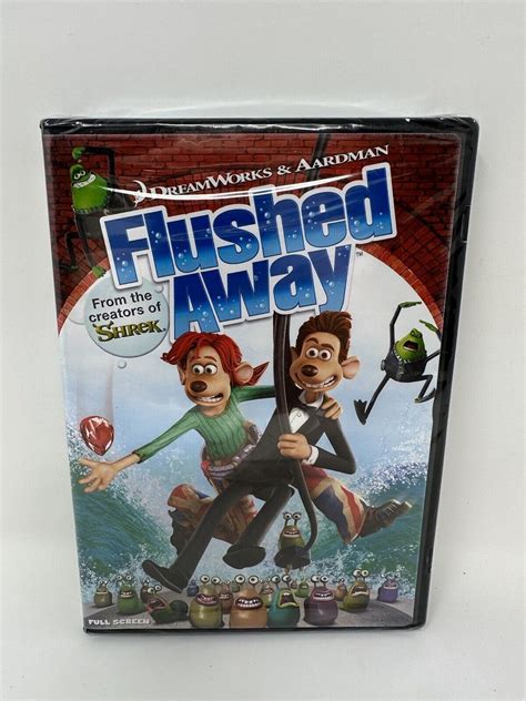 Flushed Away Dvd 2006 Brand New Sealed Dreamworks And Aardman