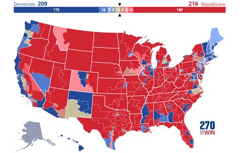 2024 House Election Forecast Maps - 270toWin