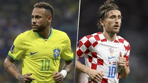 Neymar Vs Modric Duelo De Por Un Cupo A Semifinales De Catar