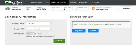 How Do I Manage My Roboform For Business Company Roboform Help Center