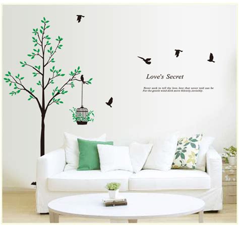 Removable Vinyl 3d Tree Wall Stickers On The Wall Home Decor Tree Wall