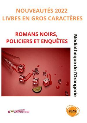 Calaméo Nouveautés Gros caractères 2022 Romans noirs policiers et