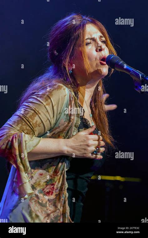 Agnes Jaoui French Actress And Singer Plays Live In Brussels In