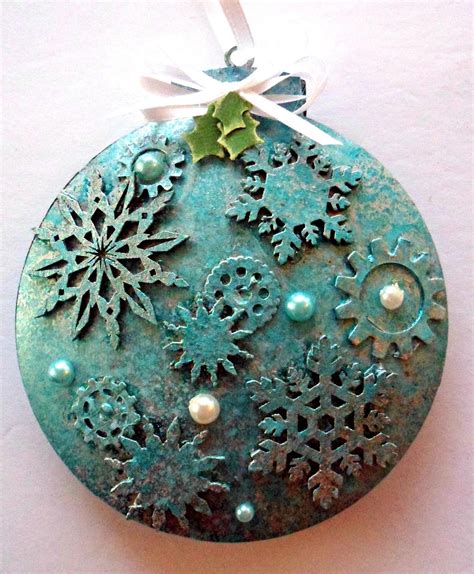 Gypsy Soul Laser Cuts Metal Christmas Ornaments By Lynne