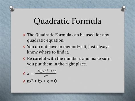 Ppt Quadratic Equations Powerpoint Presentation Free Download Id