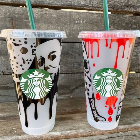 Halloween Starbucks Cup - Etsy