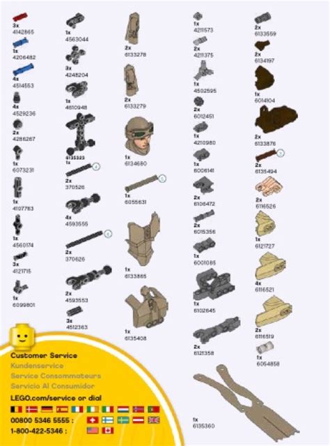 Lego Rey Instructions Star Wars Buildable Figures