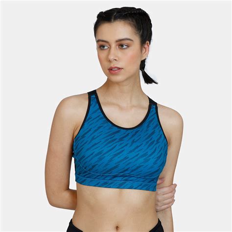 Zelocity Quick Dry Sports Bra Mykonos Blue Blue Buy Zelocity Quick Dry Sports Bra Mykonos