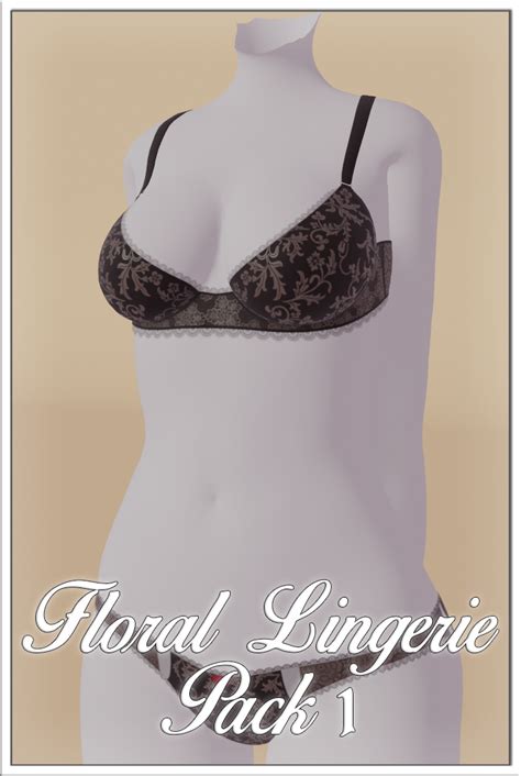 Floral Lingerie Pack Colors