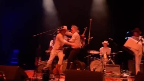 Members of The Brian Jonestown Massacre Brawl On Stage