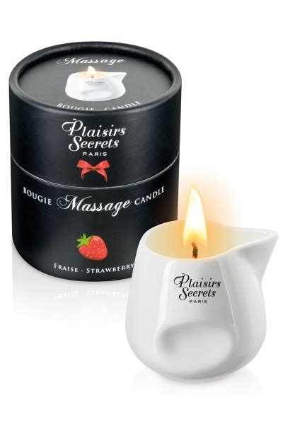 Bougie De Massage Fraise Bien Etremassages Jpbboutique