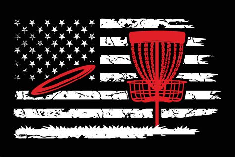 Disc Golf Flag Design 17682719 Vector Art At Vecteezy