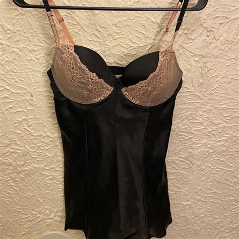 Intimates Sleepwear Baby Doll Lingerie Top With Light Pink Lace Poshmark