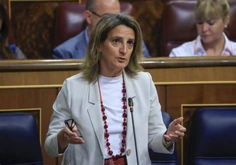 Castilla Y Le N Teresa Ribera Acusa A La Junta De Incentivar El