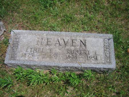 Robert Leander Bert Heaven 1874 1951 Mémorial Find a Grave