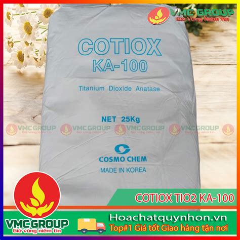 TITANIUM DIOXIDE ANATASE KA100 TiO2 HCQN HÓA CHẤT QUY NHƠN