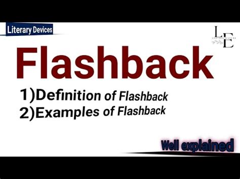 Flashback Definition Examples Significance Of Flashback Literarydevices