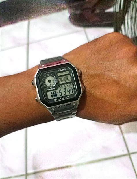 Jam Tangan Casio Pria AE 1200 WHD 1 AV On Carousell