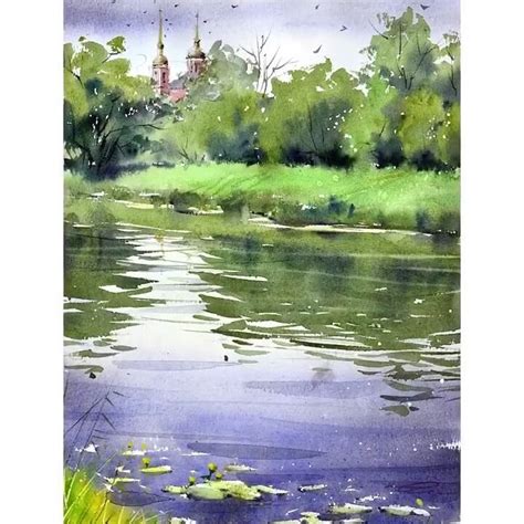 Watercolor Artist On Instagram “🖌️best Watercolour Painting 🎨