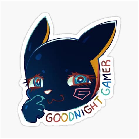 "Rain World Inv / Enot / Sofanthiel "Goodnight Gamer"" Sticker for Sale ...